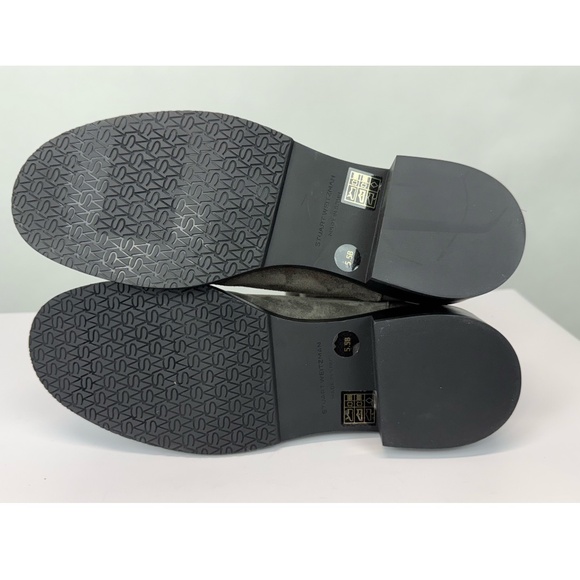 New Stuart Weitzman 5050 Bold Over The Knee Boot Grey Suede Sz 5.5 - Picture 13 of 15